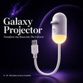 Galaxy Star Projector Night Light – 2-in-1 Starry Sky & Ocean Wave LED Projection Lamp, 360° Adjustable for Bedroom, Ceiling, Car & Home