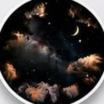 Dusk clouds